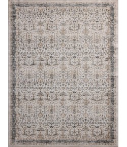 Loloi Anniston Ivory / Stone ANS-01 6 ft. X 6 ft. Round Rug