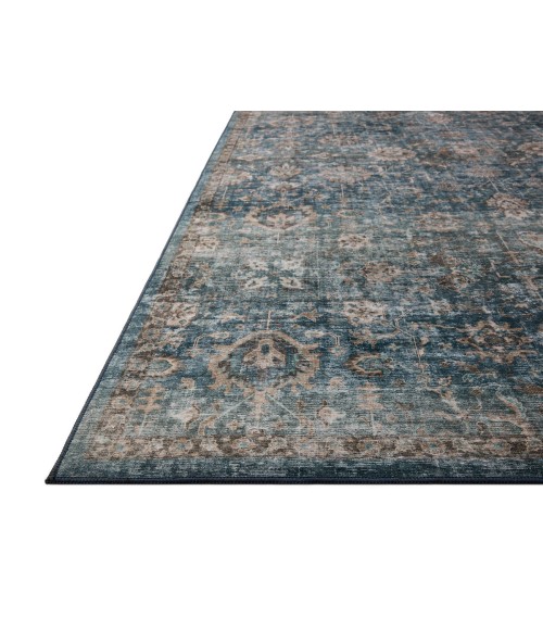Loloi Anniston Lagoon / Natural Rug ANS-02 2 ft. X 5 ft. Rectangle - Rugs Town Loloi Anniston Lagoon / Natural ANS-02 2 ft. X 5 ft. Rectangle Rug
