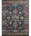 Loloi Anniston Denim / Sunset Rug ANS-03 2 ft. 3 in. X 3 ft. 9 in. Rectangle - Rugs Town Loloi Anniston Denim / Sunset ANS-03 2 ft. 3 in. X 3 ft. 9 in. Rectangle Rug