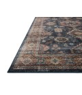 Loloi Anniston Denim / Sunset Rug ANS-03 2 ft. 3 in. X 3 ft. 9 in. Rectangle - Rugs Town Loloi Anniston Denim / Sunset ANS-03 2 ft. 3 in. X 3 ft. 9 in. Rectangle Rug