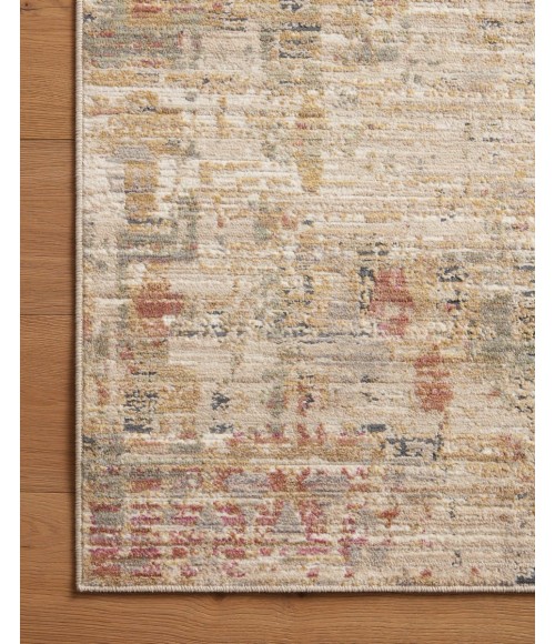 Loloi Arden Sand / Multi 3'-7" x 5'-7" Accent Rug