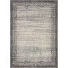 Loloi Austen AUS-02 PEBBLE / black Area Rug 5 ft. 3 in. X 7 ft. 7 in. Rectangle