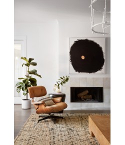 Loloi Beacon BU-01 black Area Rug 3 ft. 6 in. X 5 ft. 6 in. Rectangle