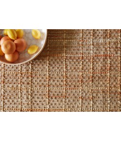 Loloi Beacon BU-02 TANGERINE Area Rug 2 ft. 6 in. X 7 ft. 6 in. Rectangle