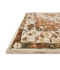 Loloi Beatty Ivory / Rust BEA-01 7 ft. 9 in. X 9 ft. 9 in. Rectangle Rug
