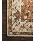 Loloi Beatty Ivory / Rust BEA-01 7 ft. 9 in. X 9 ft. 9 in. Rectangle Rug
