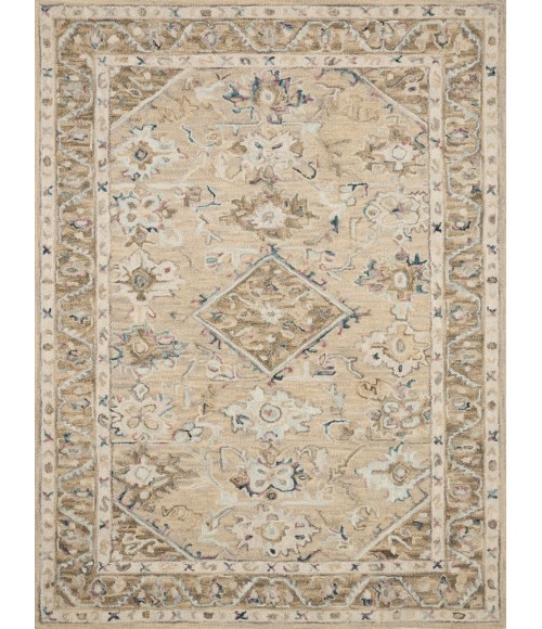 Loloi Beatty Beige / Ivory BEA-02 7 ft. 9 in. X 9 ft. 9 in. Rectangle Rug