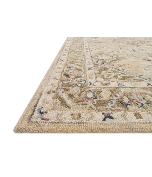 Loloi Beatty Beige / Ivory BEA-02 7 ft. 9 in. X 9 ft. 9 in. Rectangle Rug