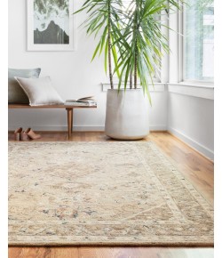 Loloi Beatty BEA-02 BEIGE / IVORY Area Rug 2 ft. 6 in. X 7 ft. 6 in. Rectangle