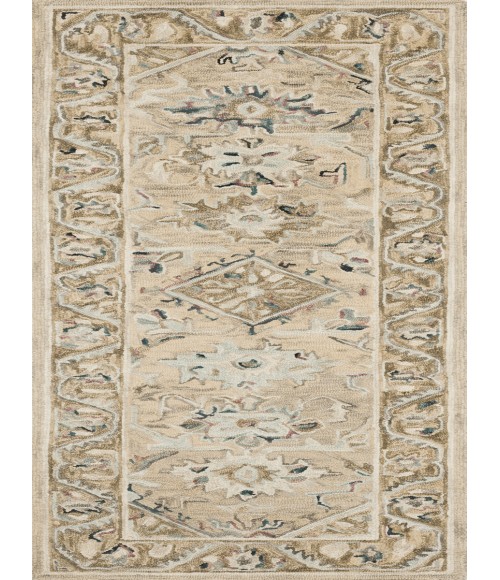 Loloi Beatty Beige / Ivory BEA-02 7 ft. 9 in. X 9 ft. 9 in. Rectangle Rug