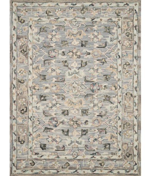 Loloi Beatty Light Blue / Multi BEA-04 2 ft. 3 in. X 3 ft. 9 in. Rectangle Rug