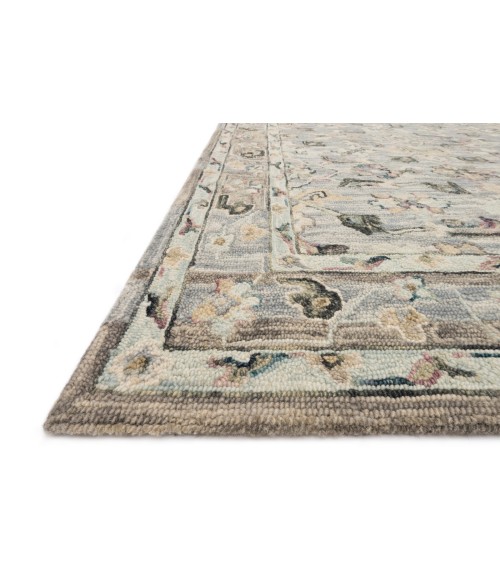 Loloi Beatty Light Blue / Multi BEA-04 2 ft. 3 in. X 3 ft. 9 in. Rectangle Rug