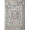 Loloi Bianca BIA-02 STONE / MULTI Area Rug 2 ft. 8 in. X 7 ft. 6 in. Rectangle