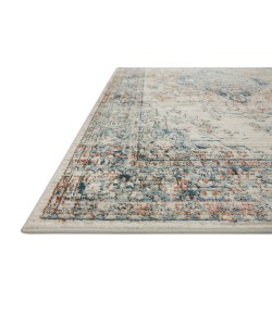 Loloi Bianca BIA-10 IVORY / OCEAN Area Rug 9 ft. 9 in. X 13 ft. 6 in. Rectangle