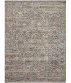 Angela Rose x Loloi Blake Ocean / Mocha BLA-02 4 ft. X 5 ft. 7 in. Rectangle Rug
