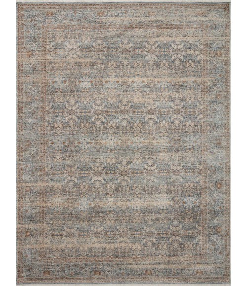 Angela Rose x Loloi Blake Ocean / Mocha Rug BLA-02 5 ft. 3 in. X 7 ft. 6 in. Rectangle - Rugs Town Angela Rose x Loloi Blake Ocean / Mocha BLA-02 5 ft. 3 in. X 7 ft. 6 in. Rectangle Rug