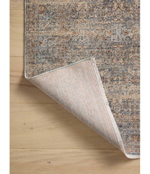 Angela Rose x Loloi Blake Ocean / Mocha Rug BLA-02 5 ft. 3 in. X 7 ft. 6 in. Rectangle - Rugs Town Angela Rose x Loloi Blake Ocean / Mocha BLA-02 5 ft. 3 in. X 7 ft. 6 in. Rectangle Rug