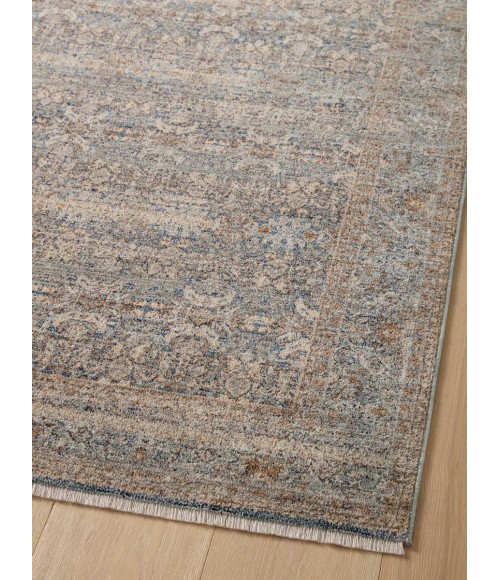 Angela Rose x Loloi Blake Ocean / Mocha Rug BLA-02 5 ft. 3 in. X 7 ft. 6 in. Rectangle - Rugs Town Angela Rose x Loloi Blake Ocean / Mocha BLA-02 5 ft. 3 in. X 7 ft. 6 in. Rectangle Rug