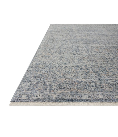 Angela Rose x Loloi Blake Denim / Taupe BLA-03 2 ft. 7 in. X 13 ft. Rectangle Rug