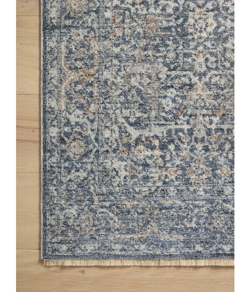 Angela Rose x Loloi Blake Denim / Taupe BLA-03 2 ft. 7 in. X 13 ft. Rectangle Rug