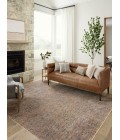 Angela Rose x Loloi Blake Taupe / Blue BLA-03 2 ft. 7 in. X 13 ft. Rectangle Rug