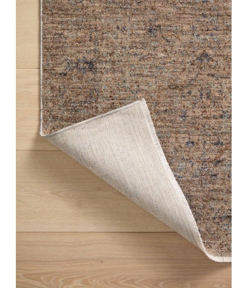 Angela Rose x Loloi Blake Taupe / Blue BLA-03 2 ft. 7 in. X 13 ft. Rectangle Rug