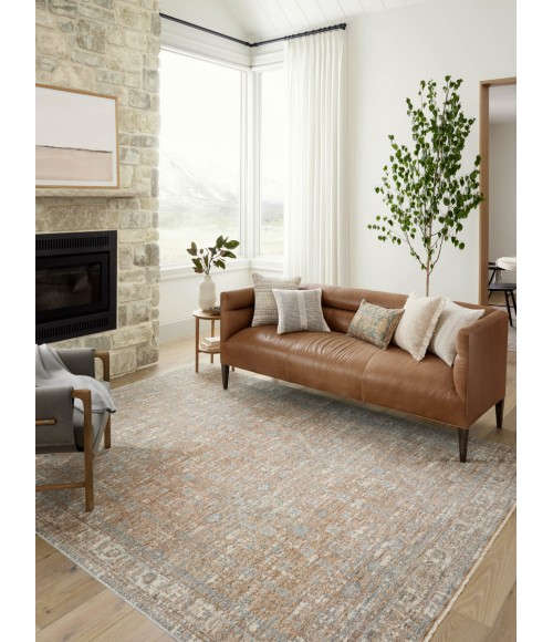 Angela Rose x Loloi Blake Sand / Sky Rug BLA-05 6 ft. 7 in. X 9 ft. 10 in. Rectangle - Rugs Town Angela Rose x Loloi Blake Sand / Sky BLA-05 6 ft. 7 in. X 9 ft. 10 in. Rectangle Rug