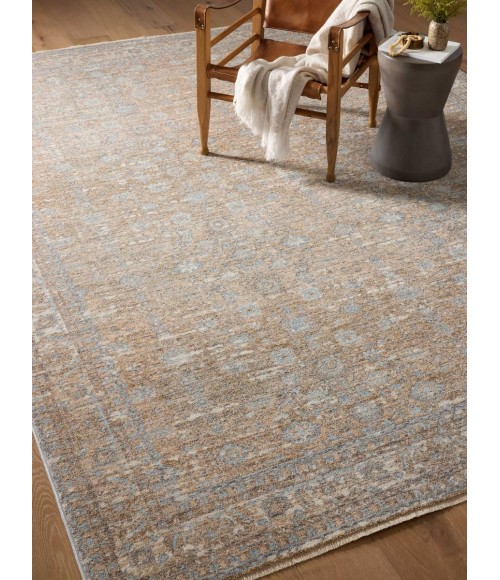 Angela Rose x Loloi Blake Sand / Sky Rug BLA-05 6 ft. 7 in. X 9 ft. 10 in. Rectangle - Rugs Town Angela Rose x Loloi Blake Sand / Sky BLA-05 6 ft. 7 in. X 9 ft. 10 in. Rectangle Rug