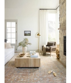 Angela Rose x Loloi Blake Sand / Sky BLA-05 6 ft. 7 in. X 9 ft. 10 in. Rectangle Rug
