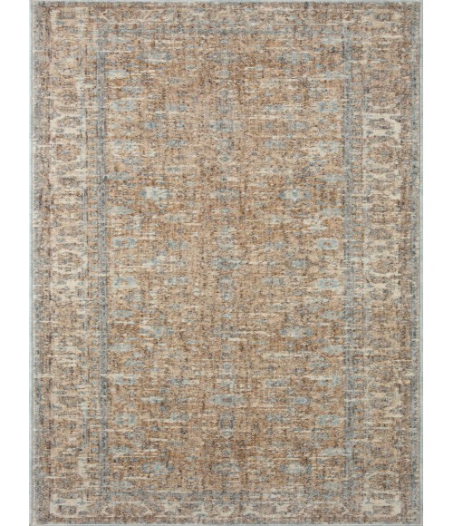 Angela Rose x Loloi Blake Sand / Sky Rug BLA-05 6 ft. 7 in. X 9 ft. 10 in. Rectangle - Rugs Town Angela Rose x Loloi Blake Sand / Sky BLA-05 6 ft. 7 in. X 9 ft. 10 in. Rectangle Rug
