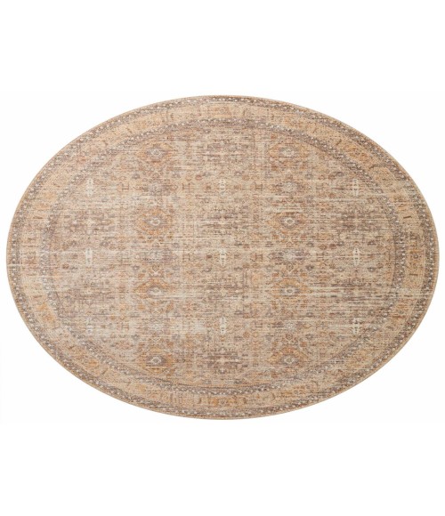 Angela Rose x Loloi Blake Oatmeal / Spice Rug BLA-06 2 ft. X 3 ft. Rectangle - Rugs Town Angela Rose x Loloi Blake Oatmeal / Spice BLA-06 2 ft. X 3 ft. Rectangle Rug