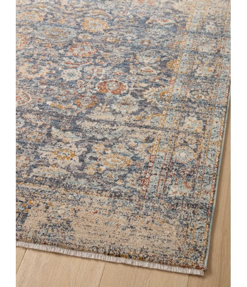 Angela Rose x Loloi Blake Navy / Multi BLA-07 7 ft. 10 in. X 10 ft. 2 in. Rectangle Rug