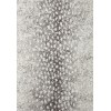 Loloi Bliss Shag BLS-01 Grey / White Area Rug 18 in. X 18 in. Sample Rectangle