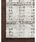 Bliss Shag Area Rug Loloi II Bliss Shag BLS-03 Cream / Grey 18" x 18" Sample Area Rug