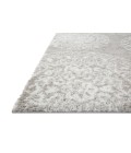 Bliss Shag Area Rug Loloi II Bliss Shag BLS-06 Grey / White 2'-7" x 12'-0" Area Rug