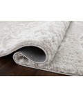 Bliss Shag Area Rug Loloi II Bliss Shag BLS-06 Grey / White 2'-7" x 12'-0" Area Rug