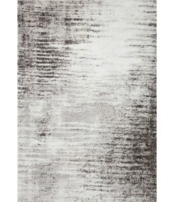 Loloi Bliss Shag BLS-07 Grey / Cream Area Rug 18 in. X 18 in. Sample Rectangle