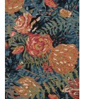 Loloi Belladonna Black / Fiesta 3'-0" x 3'-0" Round Accent Rug
