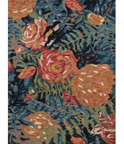 Loloi Belladonna BLM-02 Black / Fiesta Area Rug 3 ft. 0 in. X 3 ft. 0 in. Round