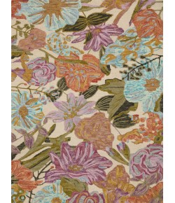 Loloi Belladonna BLM-04 Ivory / Multi Area Rug 3 ft. 0 in. X 3 ft. 0 in. Round