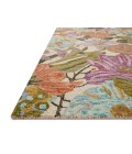 Loloi Belladonna Area Rug Loloi Belladonna Ivory / Multi 3'-0" x 3'-0" Round Accent Rug