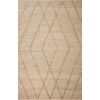 Loloi Bodhi BOD-02 IVORY / NATURAL Area Rug 2 ft. 6 in. X 7 ft. 6 in. Rectangle