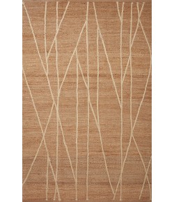 Loloi Bodhi BOD-03 NATURAL / IVORY Area Rug 2 ft. 6 in. X 7 ft. 6 in. Rectangle