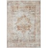 Loloi Bonney BNY-01 Ivory / Sunset Area Rug 2 ft. 0 in. X 3 ft. 0 in. Rectangle