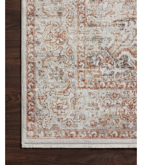Loloi Bonney BNY-01 Ivory / Sunset 3'-11" x 5'-5" Area Rug