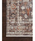 Loloi Bonney BNY-07 Charcoal / Spice 9'-3" x 12'-10" Area Rug
