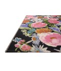 Loloi II Botanical Black / Multi 2'-5" x 3'-11" Accent Rug