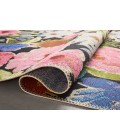 Loloi II Botanical Black / Multi 2'-5" x 3'-11" Accent Rug
