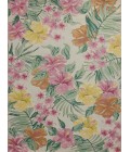 Loloi Botanical Ivory / Sunrise BOT-03 3 ft. 3 in. X 3 ft. 3 in. Round Rug