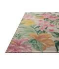 Loloi Botanical Ivory / Sunrise BOT-03 3 ft. 3 in. X 3 ft. 3 in. Round Rug